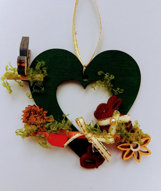 Wooden Easter Hanging Ornament